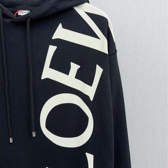 Loewe Black Hooded Sweatshirt - Picture 3 of 8